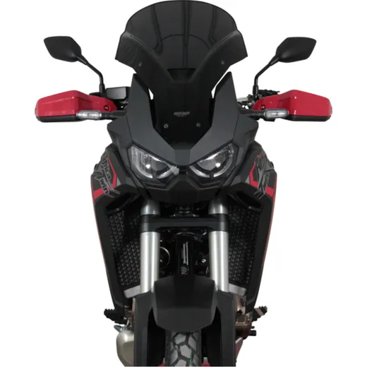 MRA Touring ``TM`` Windshield Black for: Honda CRF1100 Africa Twin for CRF1100LAFRICATWIN