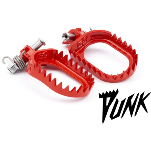 S3 Punk Fußrasten Rot für Sherco 125SE-R, 250SEF-R, 250SEF-R