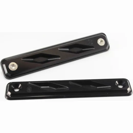 GILLES TOOLING Side Radiator Guard Black for Suzuki SV650 Yamaha MT-03