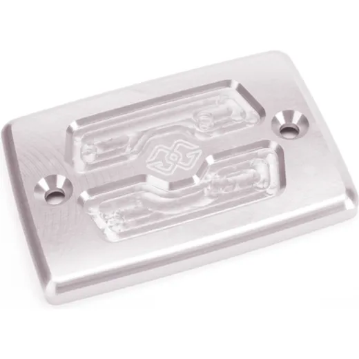 GILLES TOOLING Rear Brake Fluid Contenair Cover Silver for: Yamaha for MT-07, MT-09, MT-10