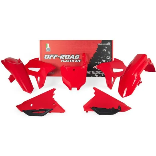 RACETECH Plastics Kit OEM Rot - für Honda CRF450R