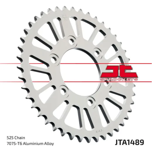 JT SPROCKETS Aluminium Ultraleichtes Kettenrad 1489-520
