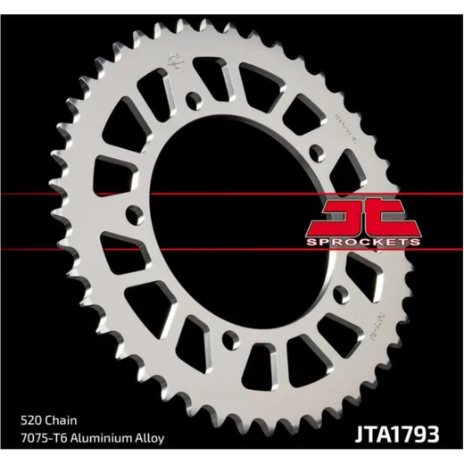 JT SPROCKETS Aluminium Ultraleichtes Kettenrad 1793-520 JTA1793.44BLK