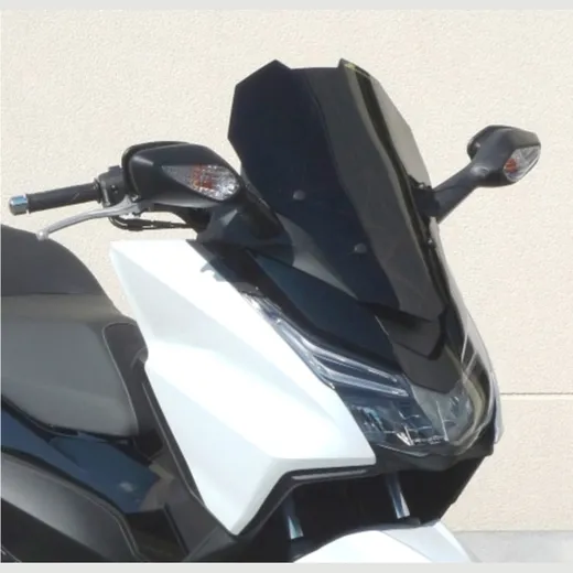 V PARTS Racing Windschutzscheibe rauchgrau schwarz für: Honda NSS 125 Forza für NSS125FORZA