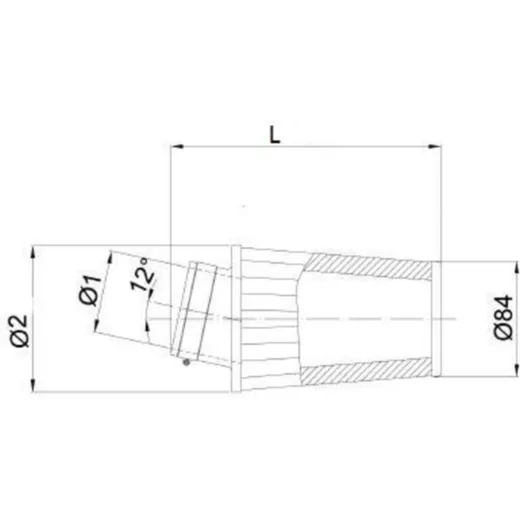 BMC Luftfilter konisch Ø 65 mm - FBSA65-128