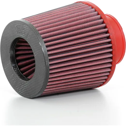 BMC Luftfilter konisch Carbon oben Ø70 mm - FBTS70-150C
