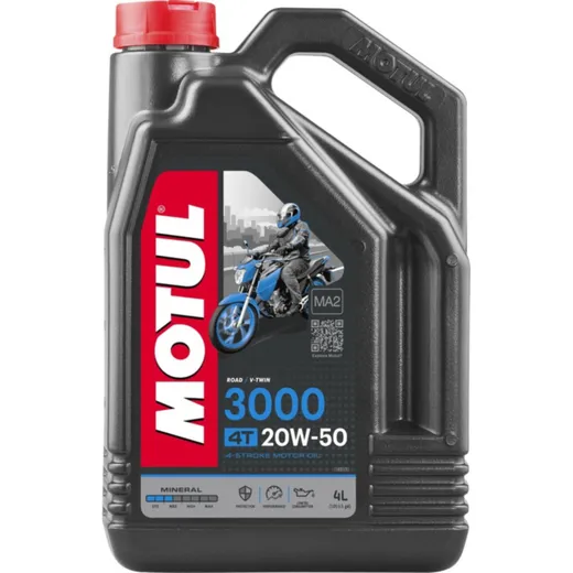 MOTUL 3000 4T Motorenöl - 20W50 4 l