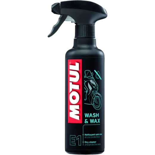 MOTUL E1 Wash & Wax Dry Cleaner - 400ml Spray