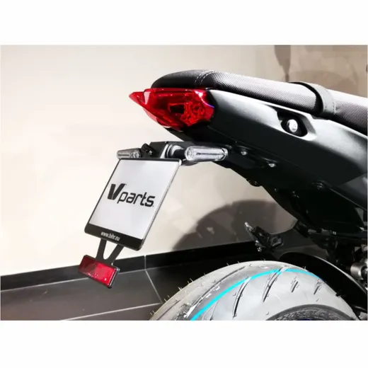 V PARTS Plate Holder Black - for: Yamaha MT-09