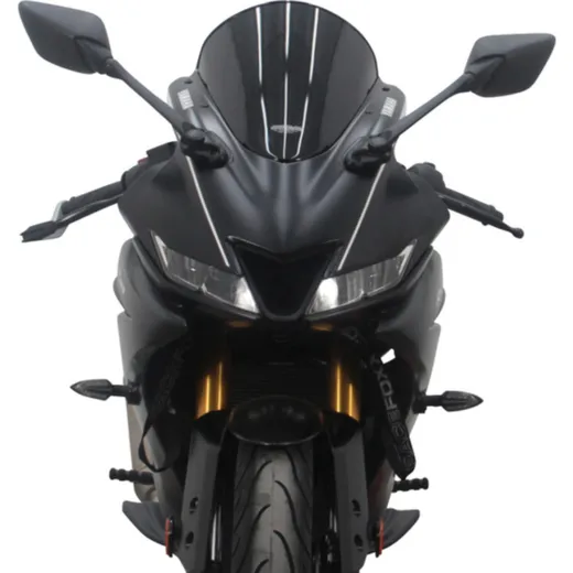 MRA Racing `R` Windshield Black - for: Yamaha YFZ R125 for YZF-R125