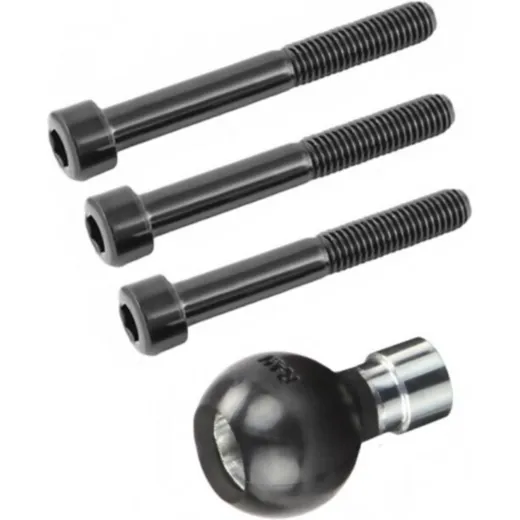 RAM MOUNTS M8 Bolts Screw-On Clamp Base - B Size Ball