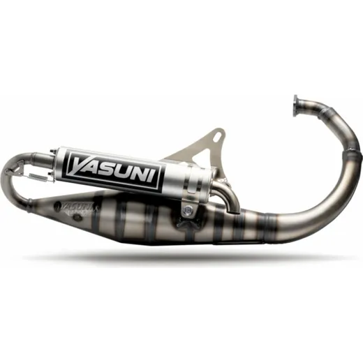 YASUNI Carrera 10 Full Exhaust System Aluminium - Minarelli Vertical for MBK BOOSTER Yamaha BW'S