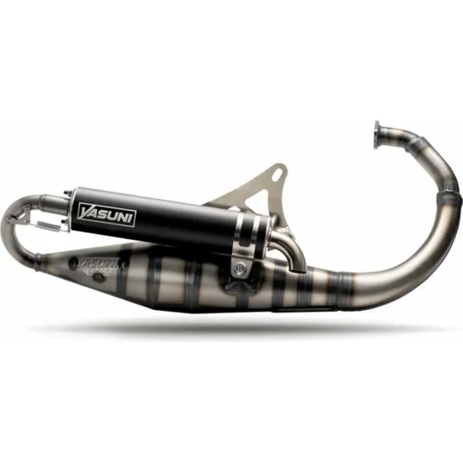 YASUNI Carrera 10 Full Exhaust System Black - Minarelli Vertical