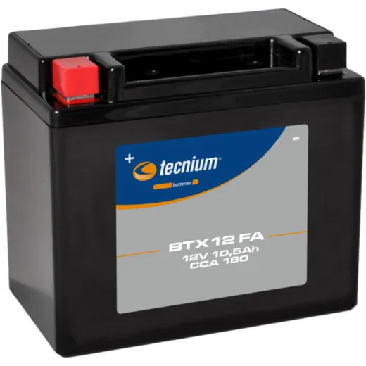 TECNIUM Battery Maintenance Free Factory Activated - BTX12 for Triumph, Honda, Kawasaki