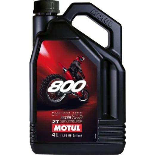 MOTUL 800 2T Factory Line Off Road Motor Oil - 4L