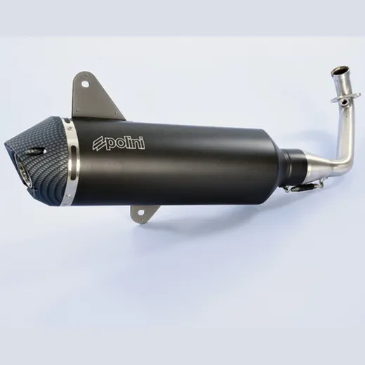 POLINI Full Exhaust System Stainless Steel/Carbon - Vespa 300