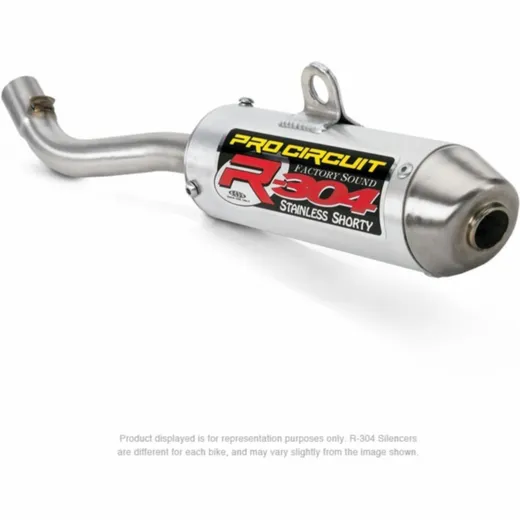 PRO CIRCUIT R-304 Muffler Aluminium/Stainless Steel End Cap - for: Suzuki RM250