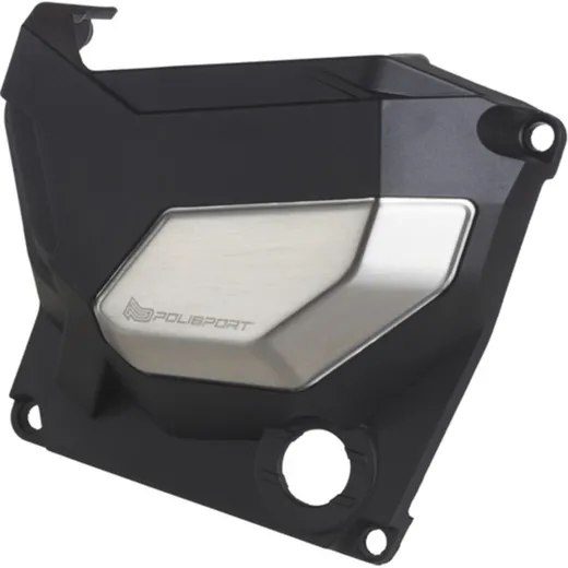 POLISPORT Right Crankcase Cover Schwarz - für Kawasaki Z900
