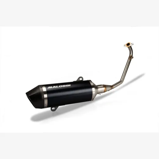 MALOSSI RX Full Exhaust System Aluminium/Carbon - for: Honda SH 125 for SH125I