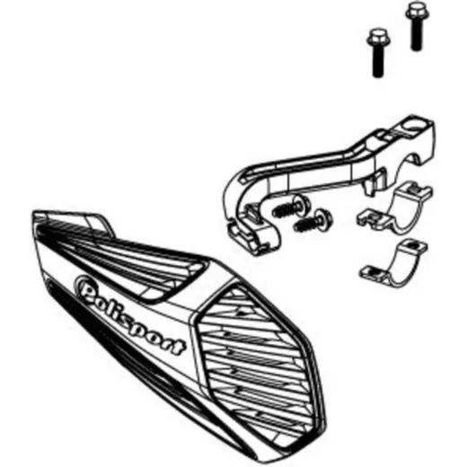 POLISPORT MX Air/MX Force Handguards Mounting Kit
