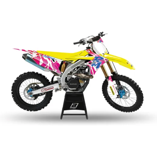 BLACKBIRD Retro Graphic Kit - for: Suzuki RMZ 250/450 for RM-Z250, RM-Z450