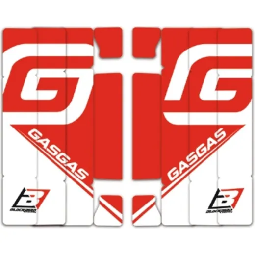 BLACKBIRD Replica Trophy 21 Radiator Louvers Graphic Kit - for: Gas Gas EC for EC250, EC250F, EC300