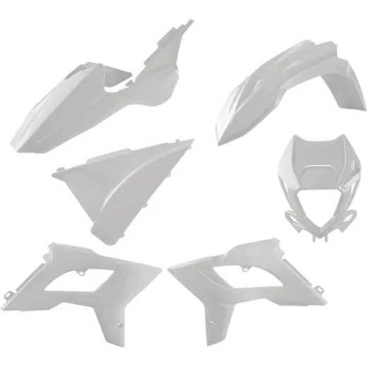 POLISPORT Restyling Plastic Kit White - for: Beta RR 2T/4T for RR1252TENDURO, RR1254TENDURO, RR1254TMOTARD