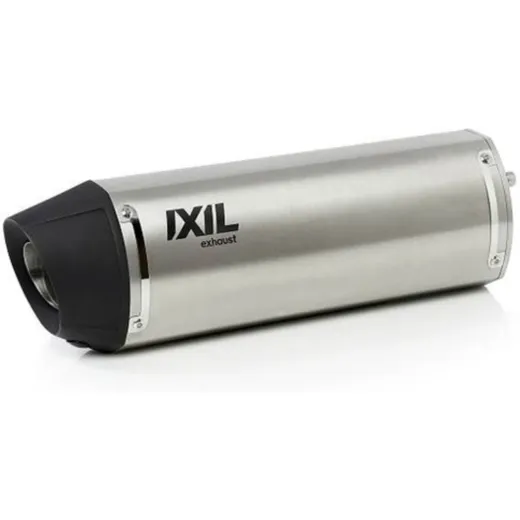 IXIL Hexoval Xtrem Silencer Stainless Steel / Aluminium Black - for: Suzuki GSR 750 for Suzuki GSR750, GSX-S750