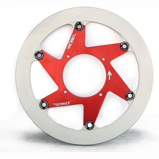 BERINGER Aeronal Bremsscheibe, Edelstahl, schwimmend - rot B11RGRF für BMW S1000RR