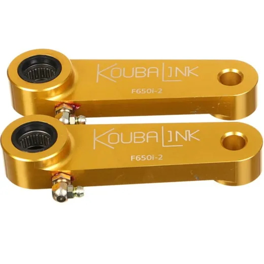 KOUBALINK Lowering Kit (50.8 mm) Gold - for: BMW for F650GS, F650GSDAKAR, G650GS