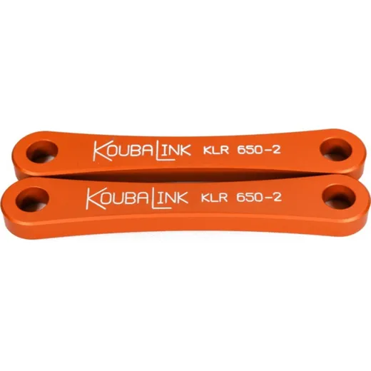 KOUBALINK Lowering Kit (50.8 mm) Orange - for: Kawasaki KLR650