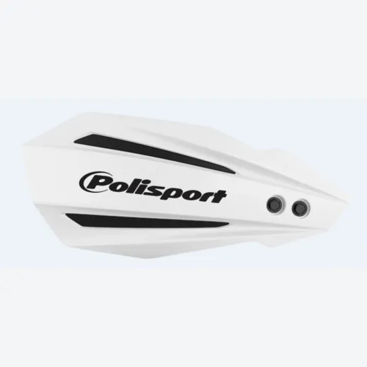 POLISPORT Handguards MX BULLIT White/Black- for: HONDA CRF
