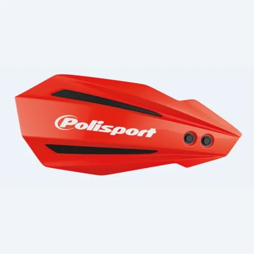 POLISPORT Handguards MX BULLIT Red- for: HONDA CRF