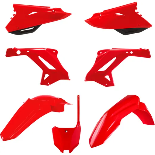 POLISPORT MX Restyling Plastic Kit Red - for: Honda CR125 / 250 for CR125R, CR250R