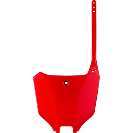 POLISPORT MX Restyling Front Number Plate Red - for: Honda CR125 / 250 for CR125R, CR250R