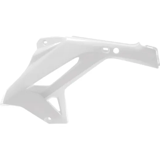 POLISPORT MX Restyling Radiator Covers White - for: Honda CR125 / 250 for CR125R, CR250R