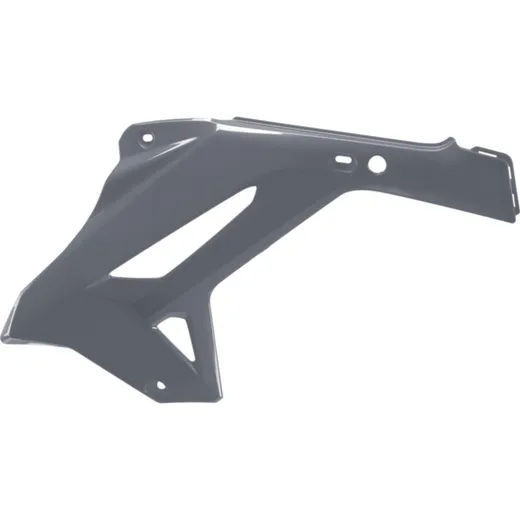 POLISPORT MX Restyling Radiator Covers Grey - for: Honda CR125 / 250 for CR125R, CR250R