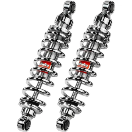 BITUBO WMB03 Doppelstoßdämpfer hinten - chrom für BMW R75/7