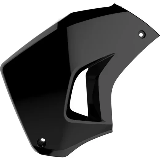 POLISPORT Linke Kühlerlamellen Schwarz - für Kawasaki KLR650