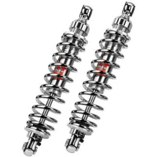 BITUBO WME03 Twin Rear Shock Absorber - Chrome