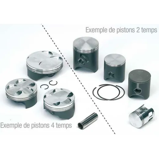 WISECO Forged Piston Ø65.00mm for: Yamaha - K136 for RD350, YFZ350BANSHEE