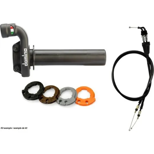 DOMINO KRK Evo Lenkergriffe mit Zügen für Honda CRF250R