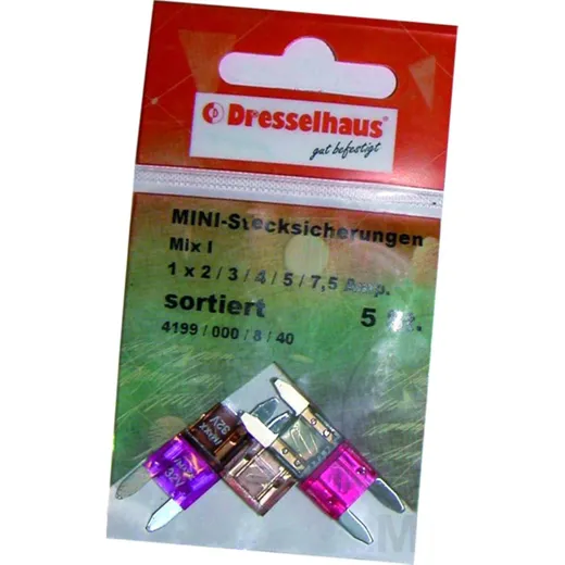 Mini Fuse set 2-7.5a