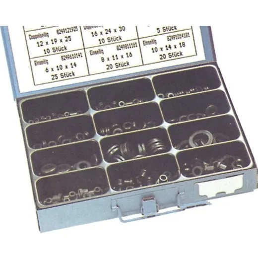 Grommet kit 215 pieces various sizes