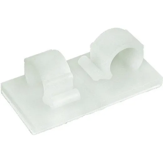 retaining clamp 19MM white