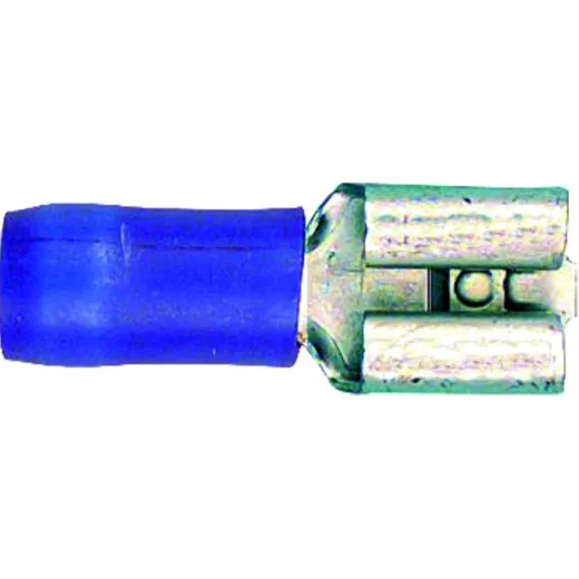 Spade connector female blue 1.5-2.5