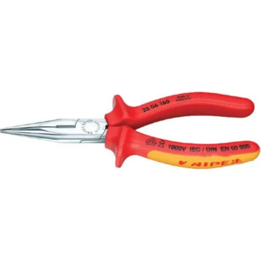 flat circularPliers straight 160VDE