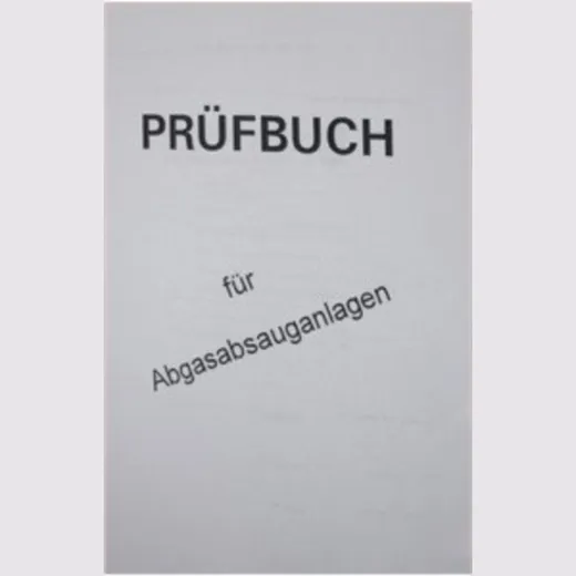 Inspection buch absaugsystemn