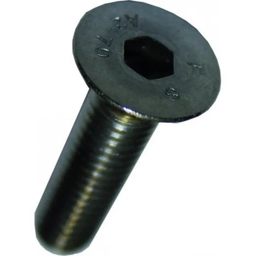 Countersunk screw m08x30zn