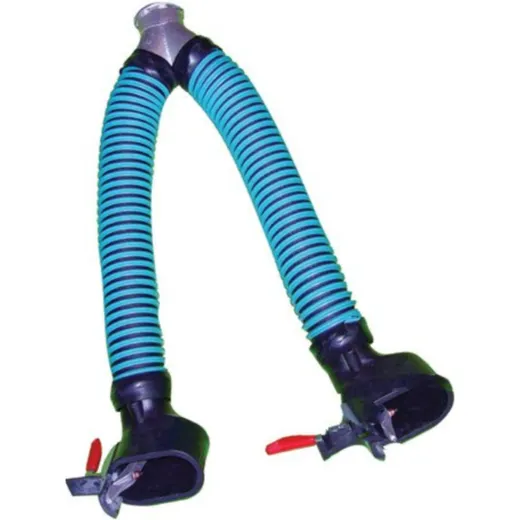 Adapter dual exhaust nozzles